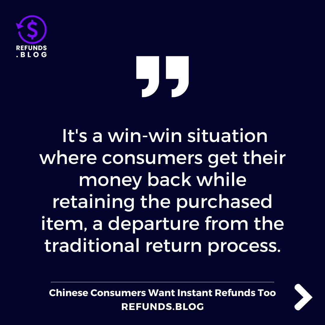 RefundsBlog's tweet image. Did you know that there&apos;s such thing as a returnless refund? People are being refunded and keeping the product. This policy is being adapted by Chinese retailers right now. It has been well-received by consumers, but merchants are doubtful.

Read more: hubs.la/Q02g4f130
