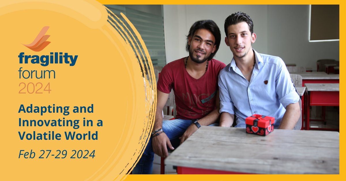 #FragilityForum will examine what is driving conflict in middle-income countries and threatening development outcomes, including:
➡️Subnational conflict
➡️Interpersonal and criminal violence 
➡️Corruption 
➡️Forced displacement 

Join the conversation: wrld.bg/m6xl50QFHFl