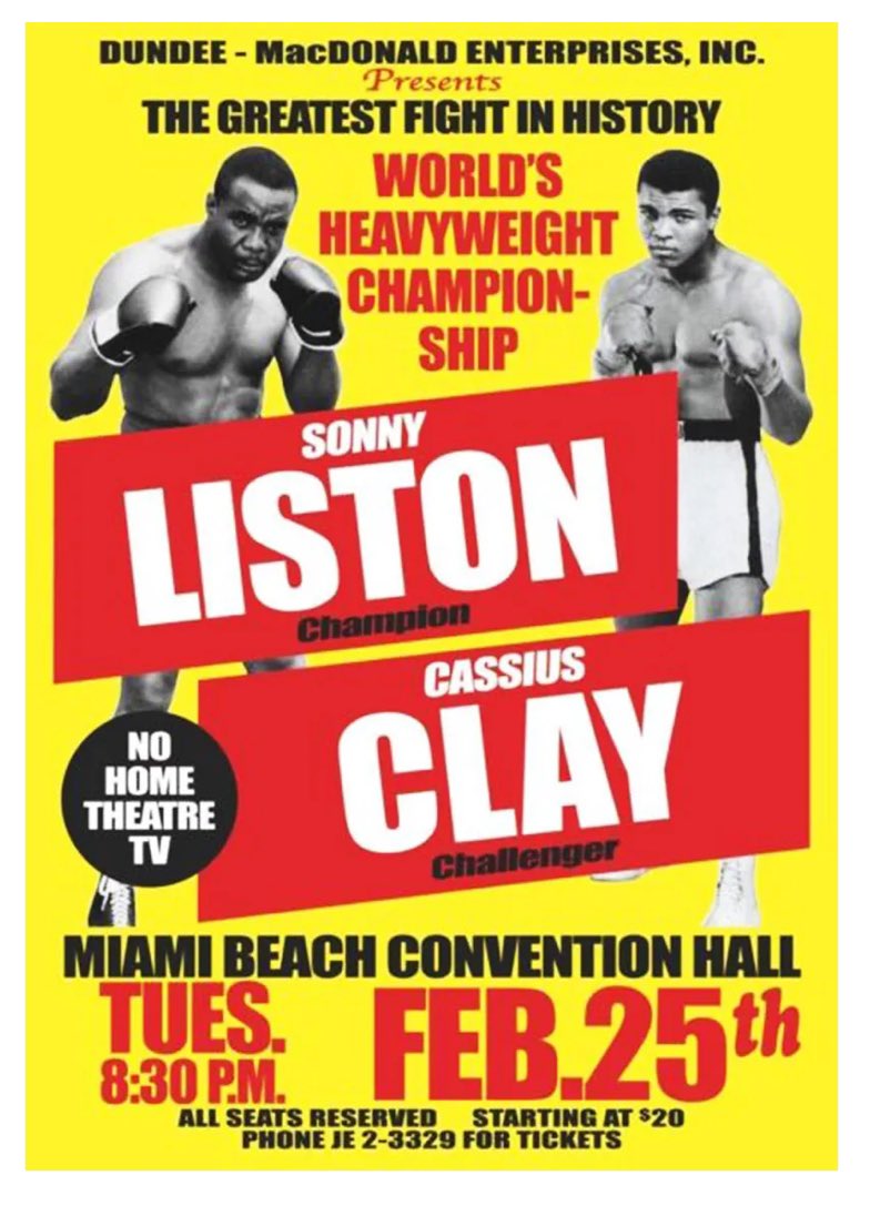 Liston vs Clay Feb 25 1964! Cassius Clay was a 8:1 Underdog!  One of the Greatest Sports Moments in History!  Wild to think of where we’re at today!  Ali beat the crazy odds in the 7th w a TKO! On this Day Ali won his 1st World Heavyweight Boxing Title! 🔥 🥊 👊🥋🐼 $20 bucks