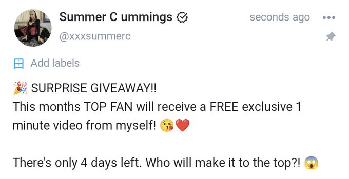 You don't want to miss exclusive content ONLY available on my OnlyFans! Plus, giveaways and gifts! https://t