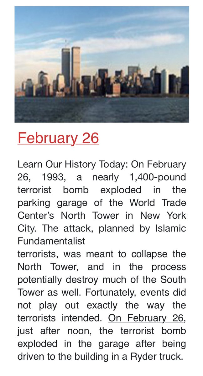 2/26/1993
31 years ago.
#nyc #worldtradecentre