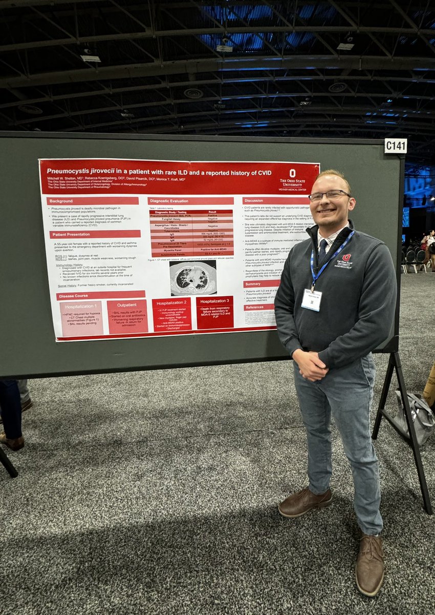 First national presentation ✅ what an amazing time in DC <a href="/AAAAI_org/">AAAAI</a> #MedEd