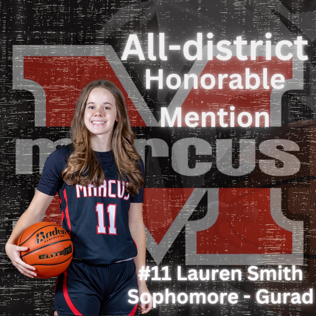 Congratulations Lauren for being selected all-district honorable mention‼️