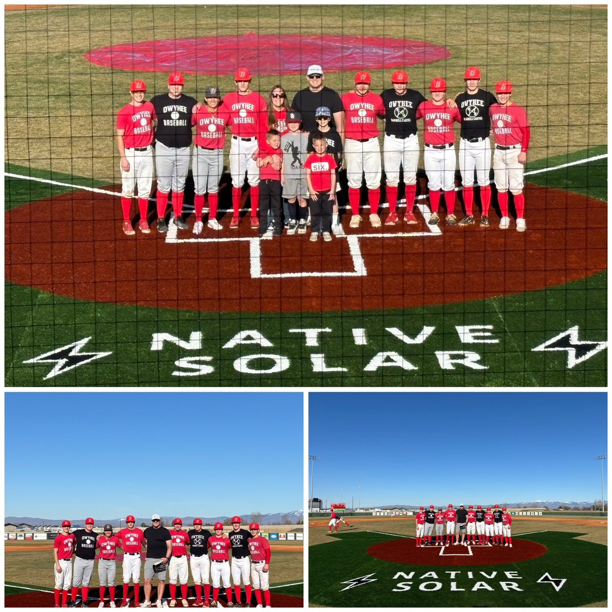 The Owyhee Baseball program would like to thank Dylan Davis and the rest of the Davis family for Native Solar's generous support of our past , current and future young men.  Thanks Dylan!!!