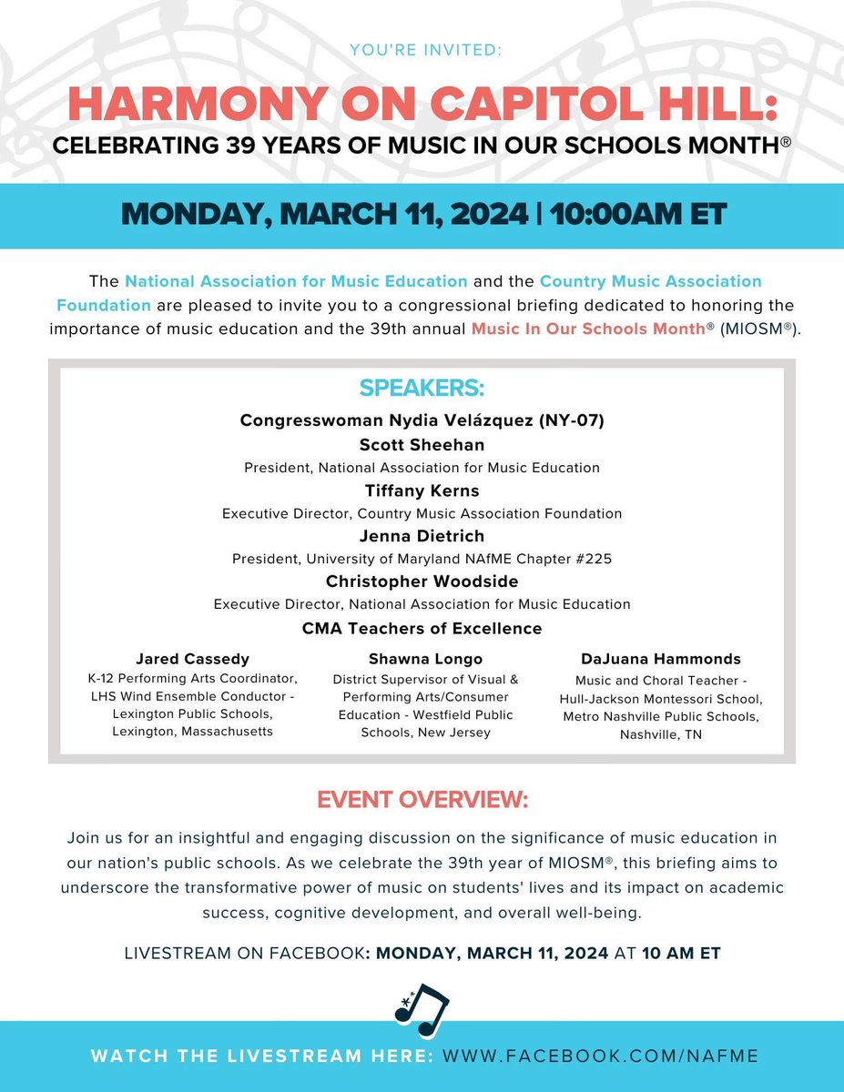 Proud to represent on Capital Hill with @NAfME and @cmafoundation talking about #MIOSM ! 🎧🎹🎸🎶🎤#musiceducation @WestfieldNJK12 @ArtsEdNJ @westfieldvpa @NJMEA