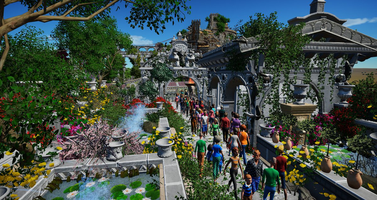 StrolchHH's tweet photo. Ein Gebäude noch, etwas Landschaft und etwas nachjustieren der Achterbahn. So langsam geht ans Ende :o)
One more building, some landscape and some readjustment of the rollercoaster, slowly coming to an end :o)
#planetcoaster #planetcoastergame #planetcoasterfans  #frontier https://t.co/MCuv5ZLCAG