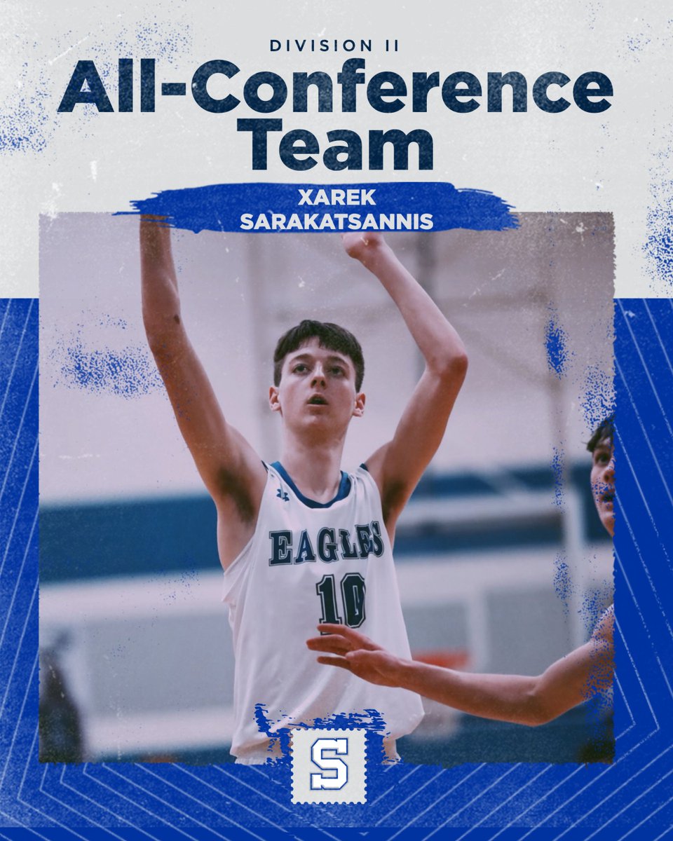Congratulations to Xarek Sarakatsannis who was named to the Division II All-Conference Team!
