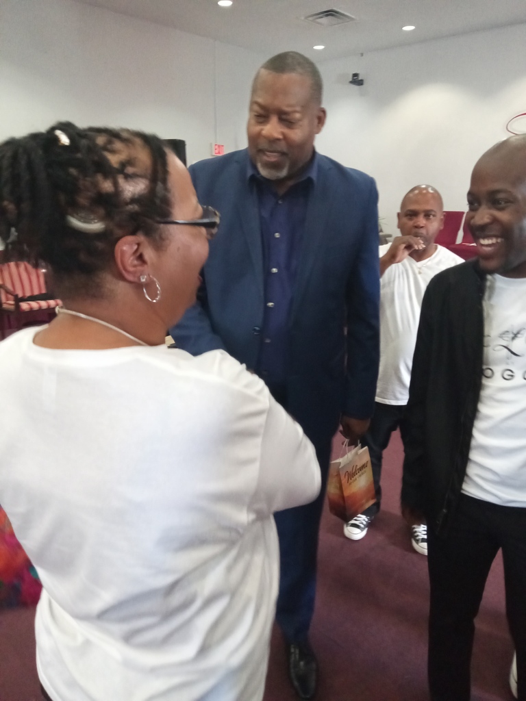 Logos baptist church family and friends day service this morning was nothing less than supernatural. Thank you Pastor Robert Stephens III for inviting us and for sharing that powerful message. My spirit was fed.