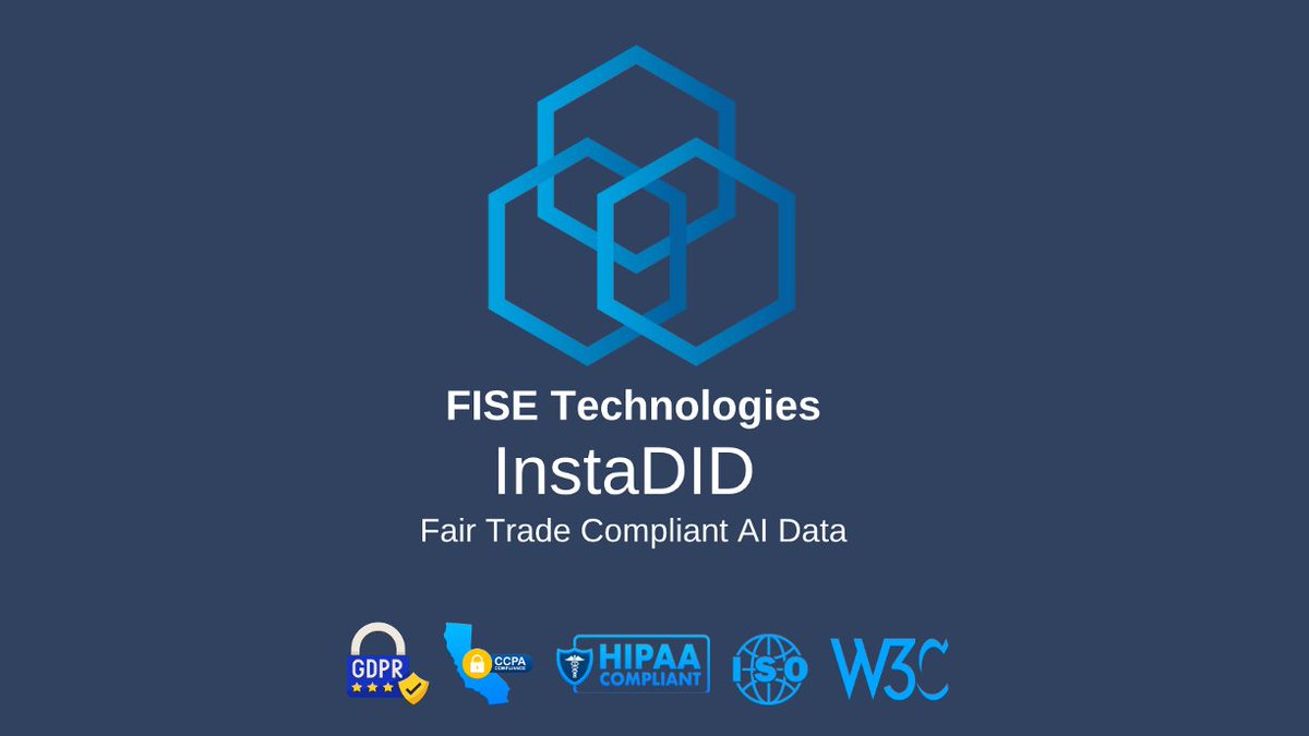 emmy_nara_lau's tweet image. InstaDID - Instant self-sovereign, decentralized ID and user account creation in one click, enables claimed ownership of downloaded or uploaded data, plus ability to share/sell/permission data and receive/send funds.

#instaDID #fisetech #SSI #AI #fairtrade #data @FISE_Portal