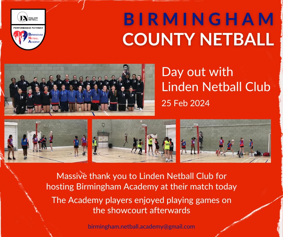 Thank you Linden Netball Club 👏👏