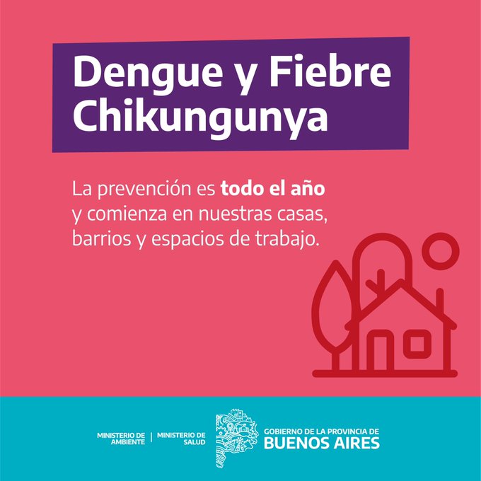 CascallaresPJ's tweet photo. 🦟Frente a la presencia de Dengue y Fiebre Chikungunya, compartimos medidas de cuidado y prevención para nuestros vecinos. 
Ante cualquier duda o síntomas, recomendamos acercarse al Centro de Salud más cercano.

Más información en: https://t.co/1lThzHiqjt

@SaludBAP @ambientepba https://t.co/7yZO7AW3QA
