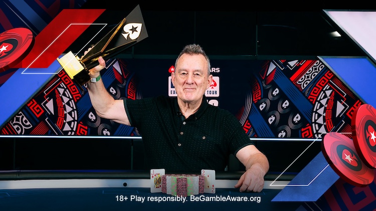 PokerStarsBlog's tweet image. A six-day clinic from one of British poker's best-loved stars ended with a famous #EPTParis victory for @BarnyBoatman, and a €1.3 million payday.

🇺🇸 psta.rs/42Ulqnf
🌍 psta.rs/49oWVkL
🇬🇧 psta.rs/49oWVBh