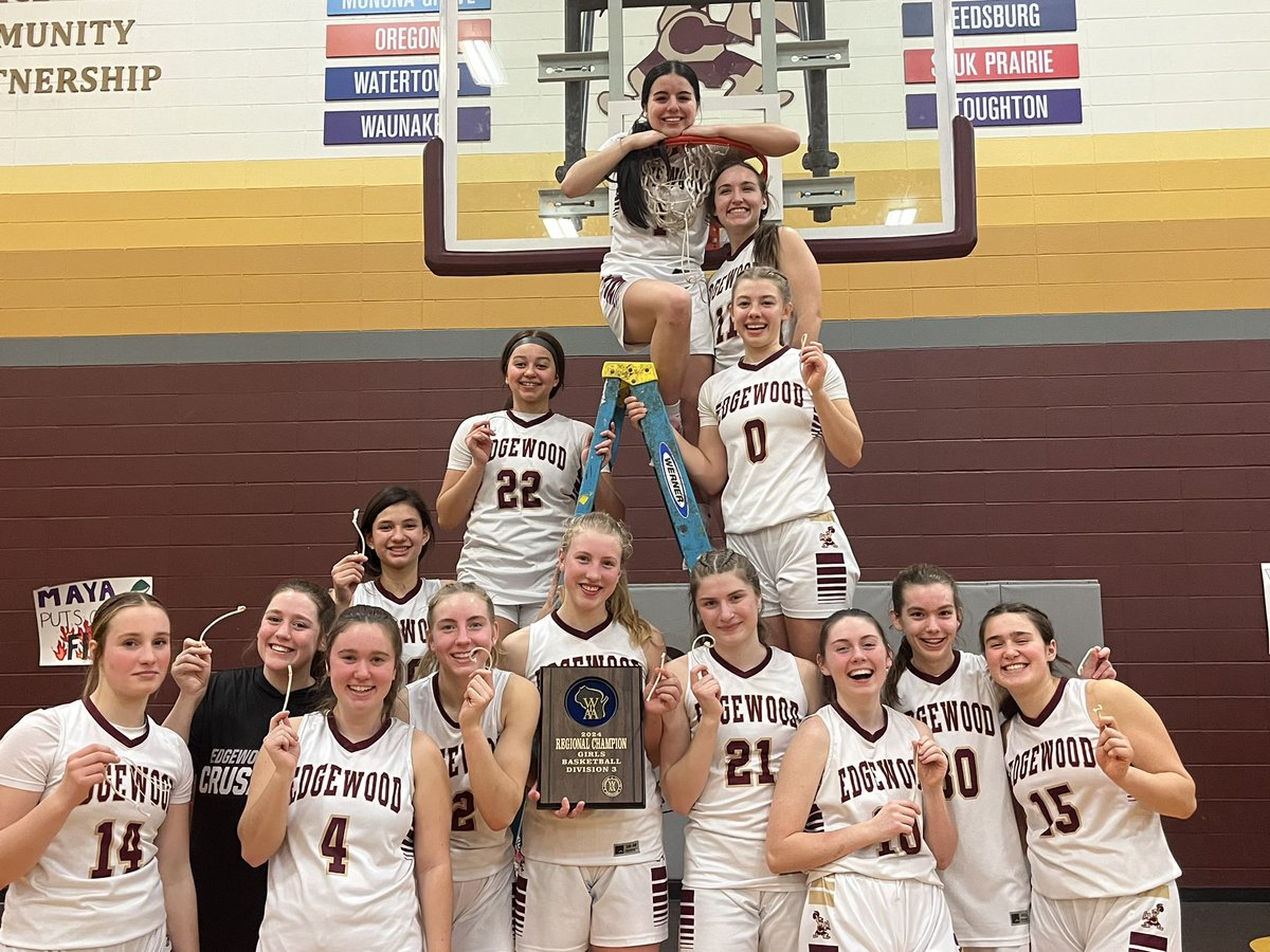 Congrats to <a href="/lora_stavlor/">Lora Staveness</a> and <a href="/EHSCrusaderGB/">🏀Edgewood Girls Basketball 🏀</a> on their Regional Championship!! Keep going girls!!!

#HoldTheRope!!