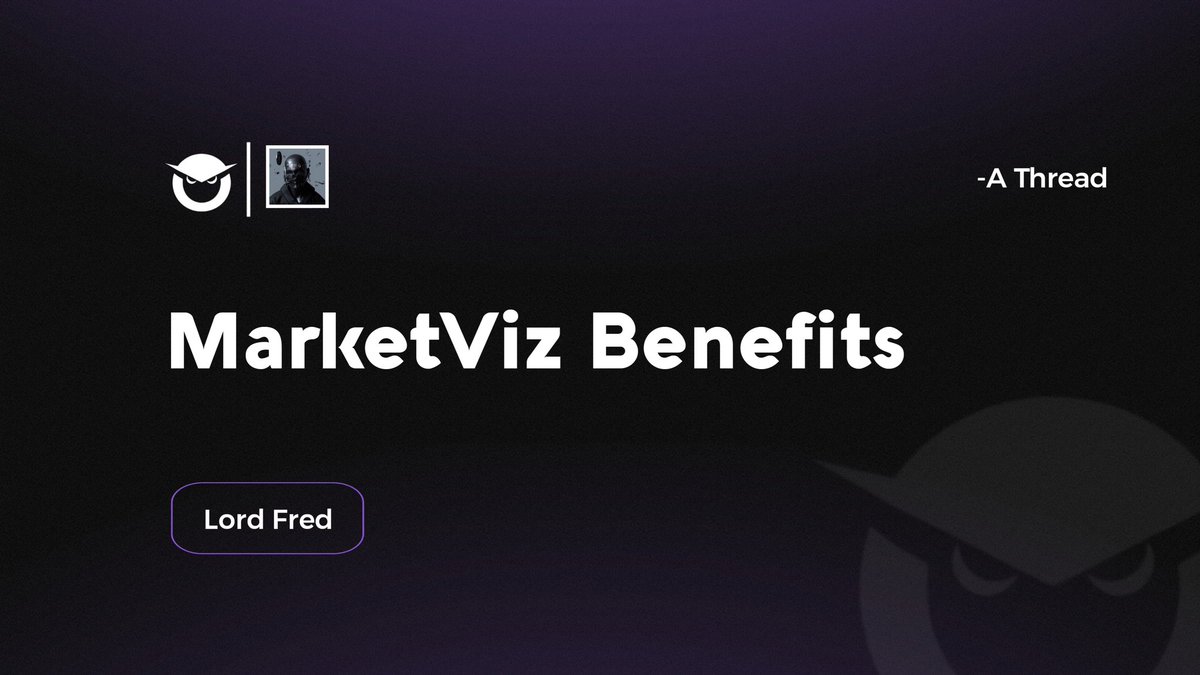 🦉 MarketViz Benefits:

By leveraging @marketvizapp's unique bot, you are entitled to;

▪️Discover high-potential tokens early

▪️Monitor real-time transactions

▪️Analyze in-depth token metrics

▪️Customize the interface with ease

▪️Telegram alerts

▪️ User-friendly platform