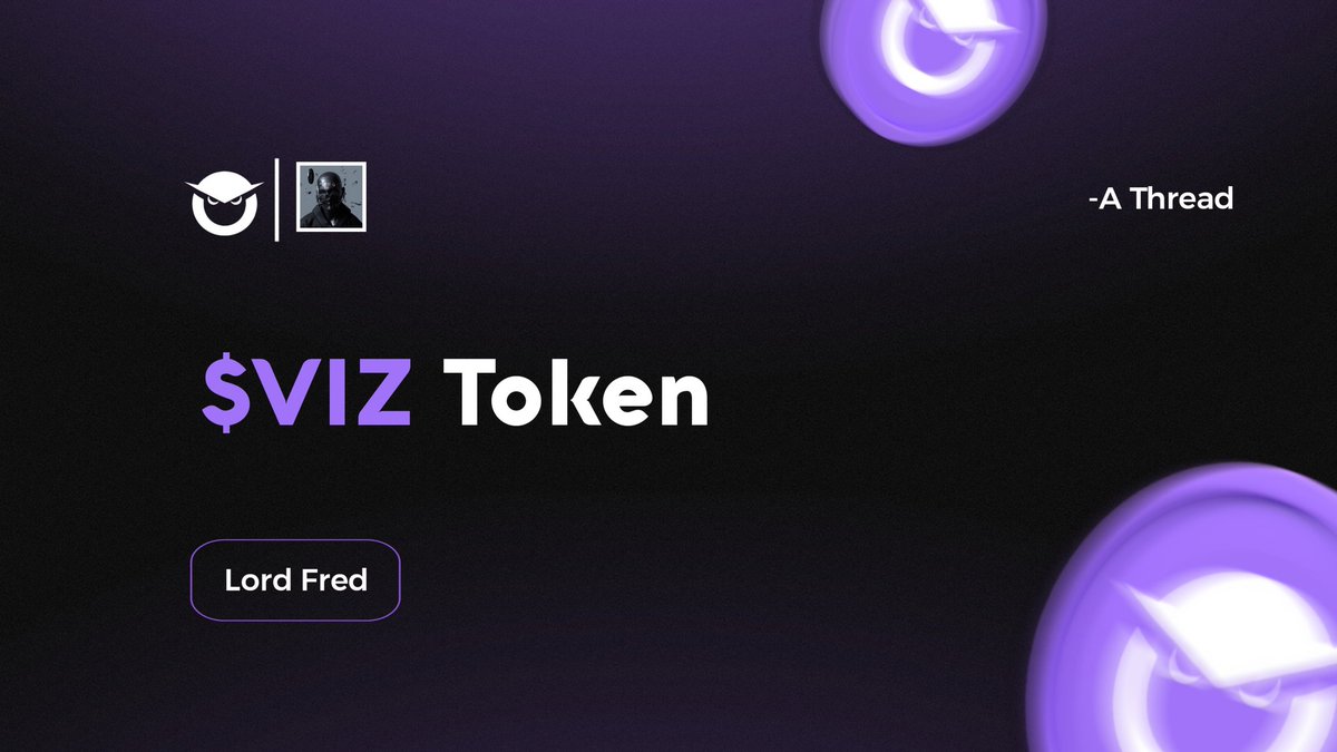 🦉 $VIZ Token:

$VIZ is the native token of the MarketViz Ecosystem.

🦉 How to buy $VIZ on uniswap;

- Fund your wallet with $ETH

- Paste this link on your DEX browser app.uniswap.org/#/swap?outputC…

- Connect your wallet and click on swap.

- Confirm the transaction in your wallet.