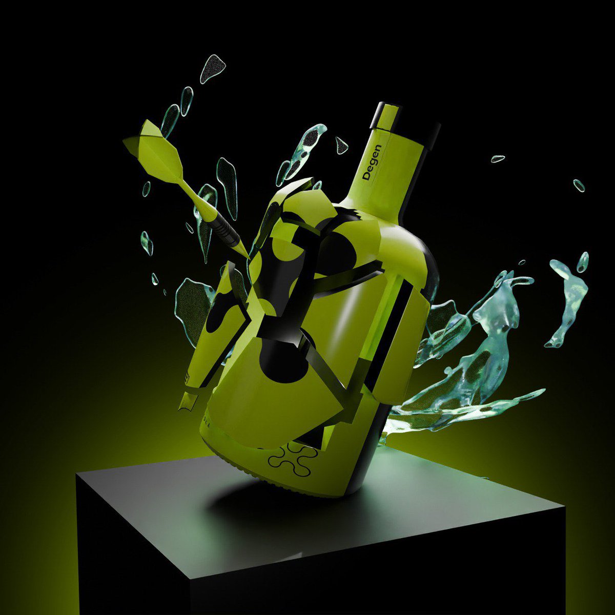mcdollar139's tweet photo. If you follow me, you would know I’m collector for Special Series of Spirits and NFTs. How about? Spirits X NFT, where combination of both began. 

@DegenDistillery caught into my attention especially on the bottled design where the art are combination between Artistic and Futuristic. The way they would like to change the gameplay of spirit industry. Which is similar taught with my intention when I co-founded @cdao_io , changing the gameplay and scale it from Web3 Community. 

Degen Distillery, a London-based tech-driven maker of spirits, launching the world’s first spirit brand powered by next-gen technology. 

Partnered with @Brewdog - an award-winning Scottish craft beer company founded in 2007 by Martin Dickie and James Watt. Arguably the most famous craft beer brewers in the world, they operate 50 bars across the UK and 24 international bars.

Launched a NFT for their holders to claim lifetime discounts for Distillery products, token claims ($DRINK), digital identity (through VOLTED your PFP), and ability to earn through their technology. 

In this project where we could see something new - Degen offer NFTs, where the company calling it as “social distribution” projects that essentially allows community members to have their say in when and where the distribution of Degen’s distilled products will be distributed. 

The project is currently launching their token $DRINK under pre-sales stage but limited info on the utility is being announced, to observe and explore further in their discord. 

It worth to explore on their upcoming NFT-v2 heard to be a Free-Mint, stay tuned for their official Twitter announcement.