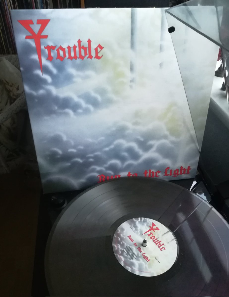 Reissue of Run to the Light by @troublemetal on coloured vinyl. Released by @MetalBlade
Read my review on my blog. Links all over my bio.
