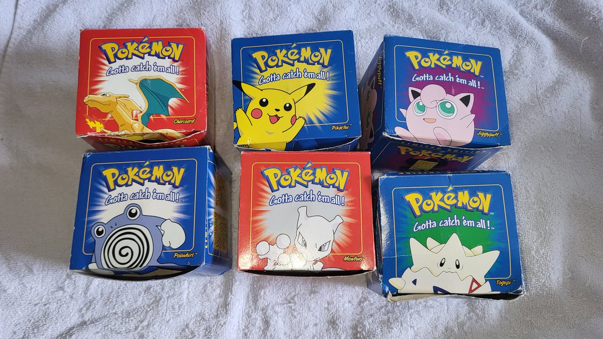 25 years ago, Burger King Released 23k Gold Plated Pokemon Cards in really  cool Pokeballs 6 in the set. I was lucky enough to get them all. I was a  huge Pokmon