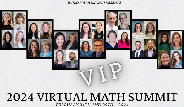 I had to invest in myself and those I serve by becoming a @BuildMathMinds VIP this year! 

Becoming a VIP affords me time throughout March to explore 🔭 and dive deeper 🤿into the 24 sessions➕I’ll receive a sketchnote for each one making learning visible. 👏🏾  

#BuildMathMinds24