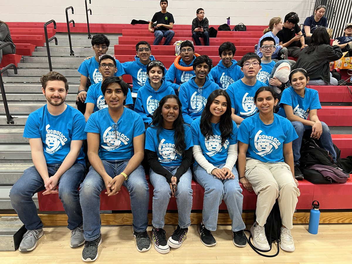 7 week build season for #FIRST FRC robotics is over and the 8 week competition season begins. Very proud of the work the 70 person ACL RoboLoCo team 5338 has put in. Small travel team at Glenelg HS today for scrimmage matches. @LCPS_Academies