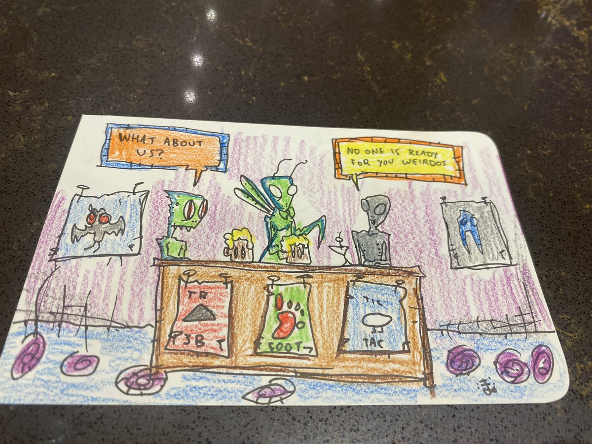 fylth1's tweet image. People are ready for grey aliens, but are the Normies ready for 7 foot mantids and reptilians? I think not!

#Aliens #Mantids #Reptilians #ufoX