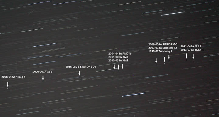 Day 325: why am i still doing this on a dead website? i hold the hope these pictures hold a sentiment of sorrow, loss, and deepen a desire to preserve, for at least one person. [geosynchronous satellites by sky and telescope]