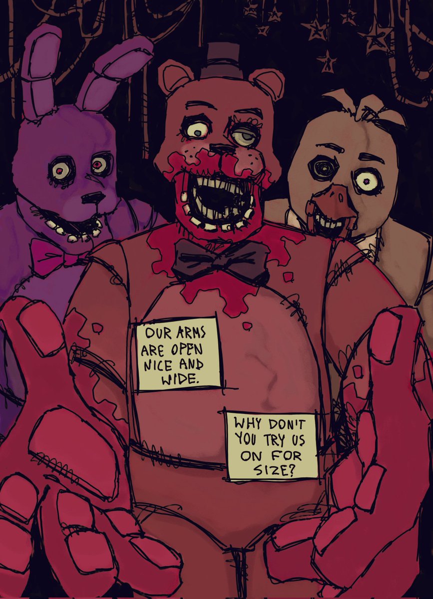 a thread of random cool #fnaf art that I've made