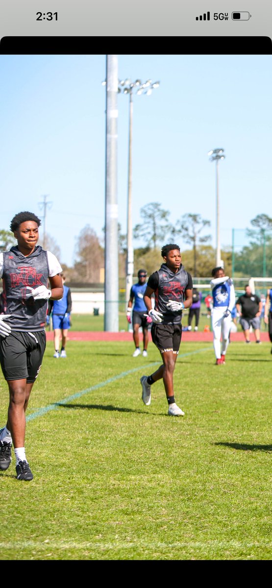 @FHS7v7A 7on7 yesterday 3-1 @LaDainianRice @CGauntlett33 @SouthSumterFB class of 2027 🔛🔝🔜