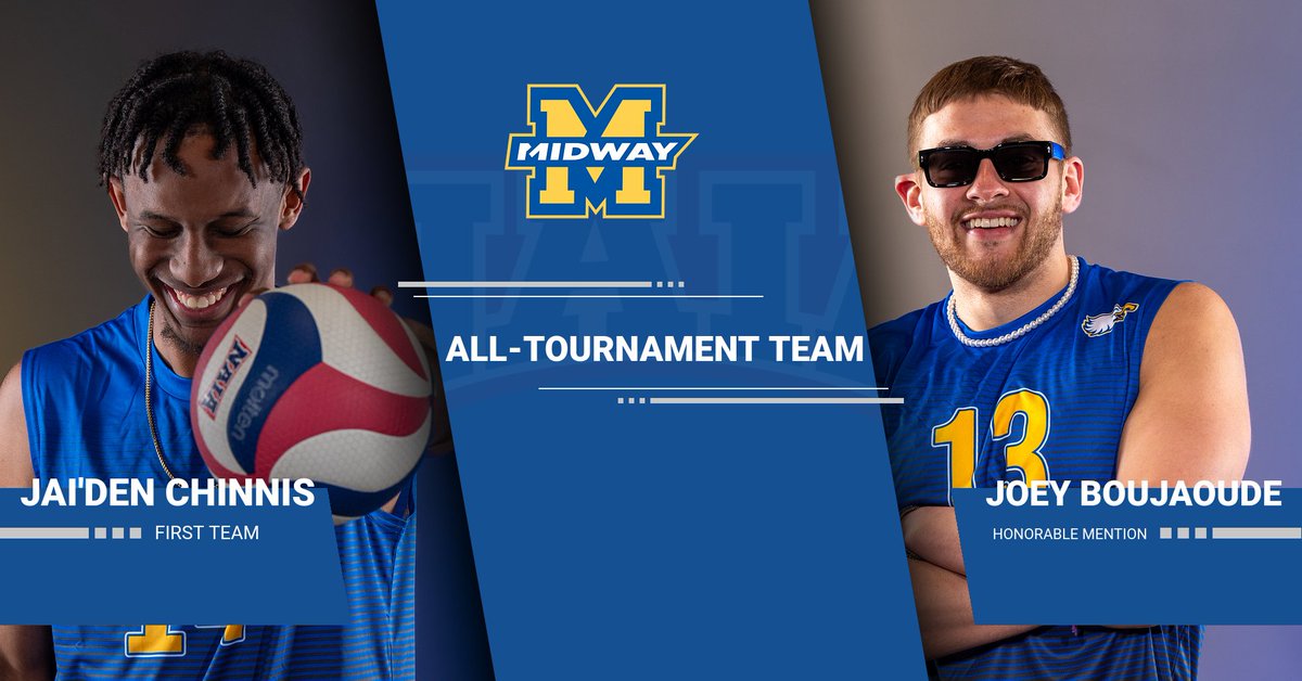 Congratulations to  Jai'Den Chinnis (1st team) and Joey Boujaoude (HM) for earning recognition for their performances at the Judson Eagle Men's Volleyball Classic over the weekend.