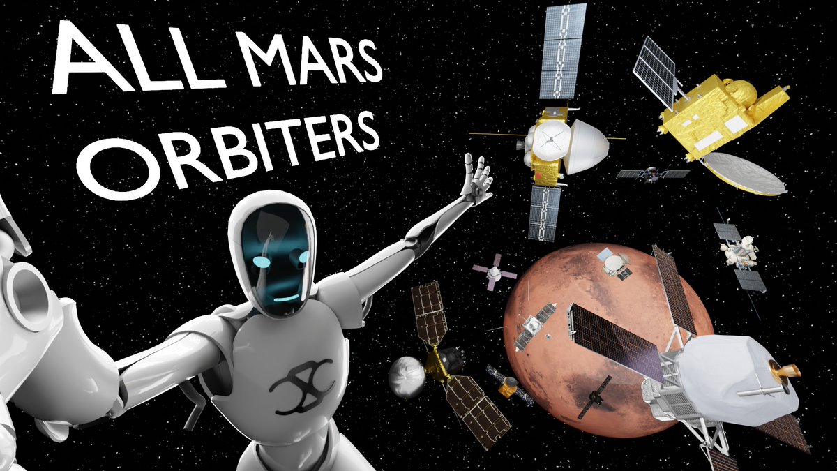 Every Mars Orbiter - New Video youtu.be/8OV8kfGTnvo