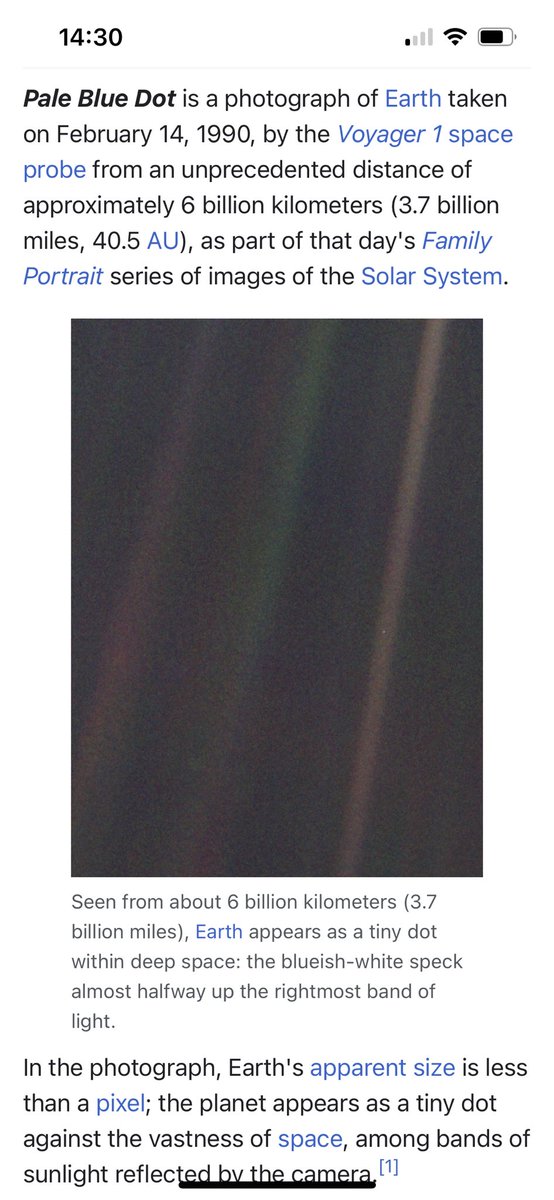 It most certainly is a reference to our glorious leader, Mushroom Bob…and the pale blue dot being a reference to:
