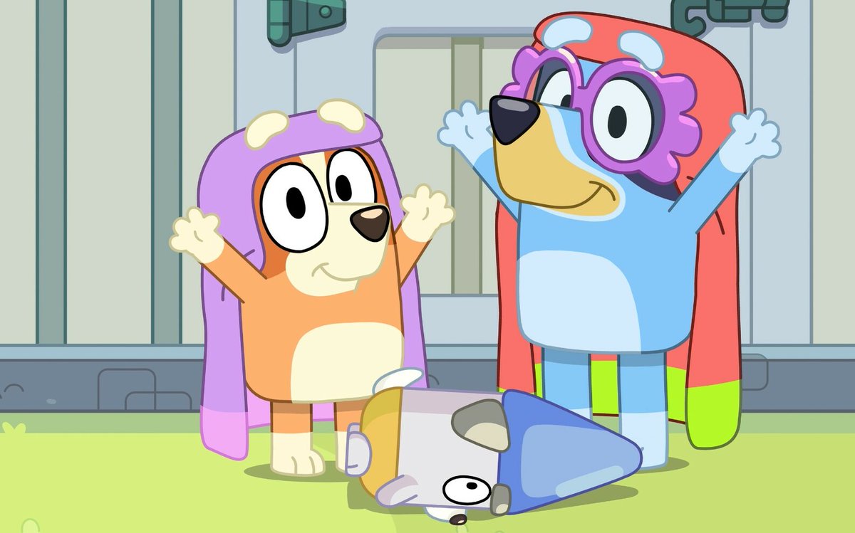 ブルーイのNewエピソード❣️❣️❣️「Ghostbasket」4/7、「The Sign