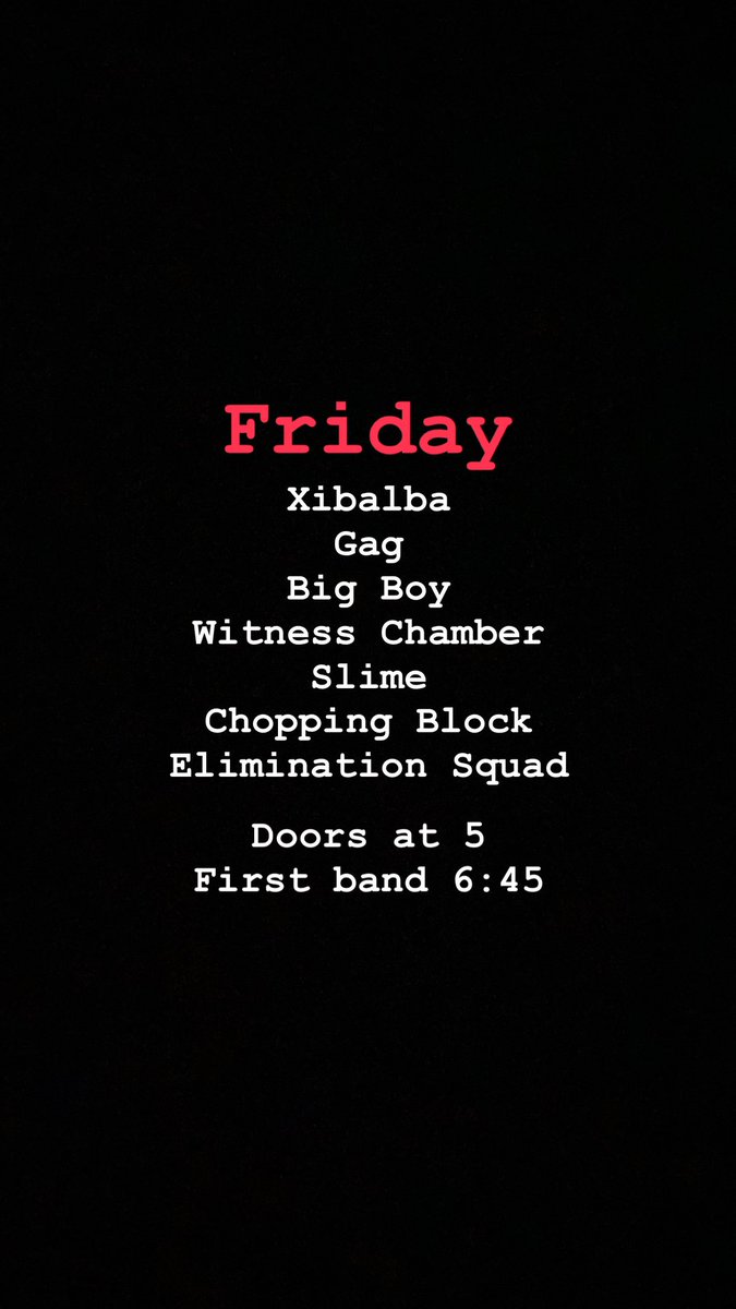 PNWhardcore's tweet photo. Happy JAG week. Since y’all keep asking here’s door first set times, rest of set times will be posted day of. https://t.co/7WmP6mtWo4
