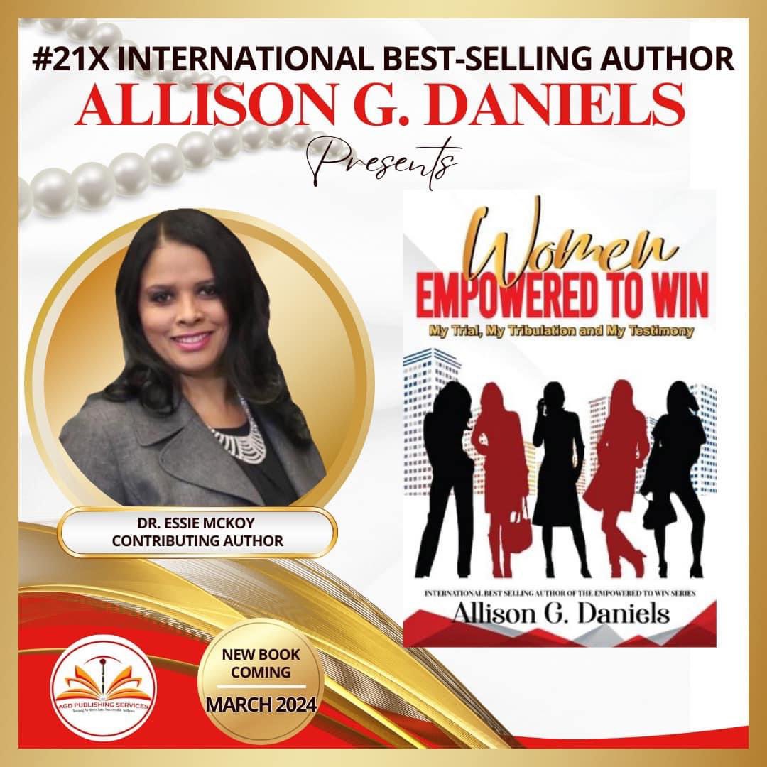 emckoy's tweet image. NEW ANTHOLOGY RELEASING ON
March 26, 2024🌹✍🏽👇🏽

#WomenEmpoweredtoWin
#VisionaryAuthor 
#MasterCollaborator
#allisongdaniels
#Publisher
#VisionaryLeadership
#projectmanager
#agdpublishingservices 
#MyTrials
#MyTribulations
#MyTestimonies
#WE2W