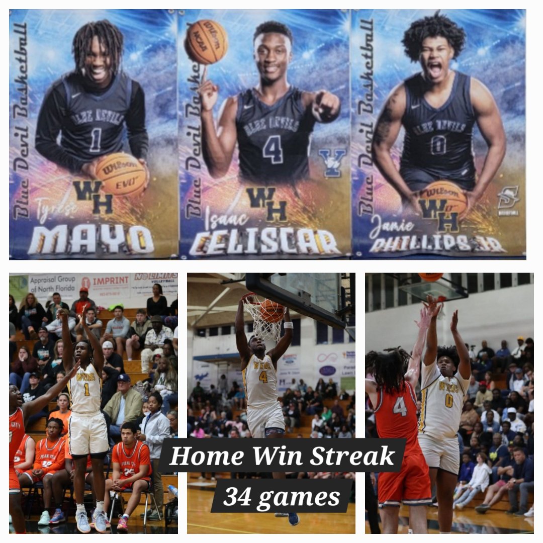 @Hoops863 @WHBlueDevilsAth @whhsbballers Thank you, Seniors @TyreseMayo @CeliscarIsaac_4 @PhillipsJamie_0 Finishes with a 34-0 home win streak!!! #NoPlaceLikeHome #DefendTheHaven #BD4L #StrengthInNumbers