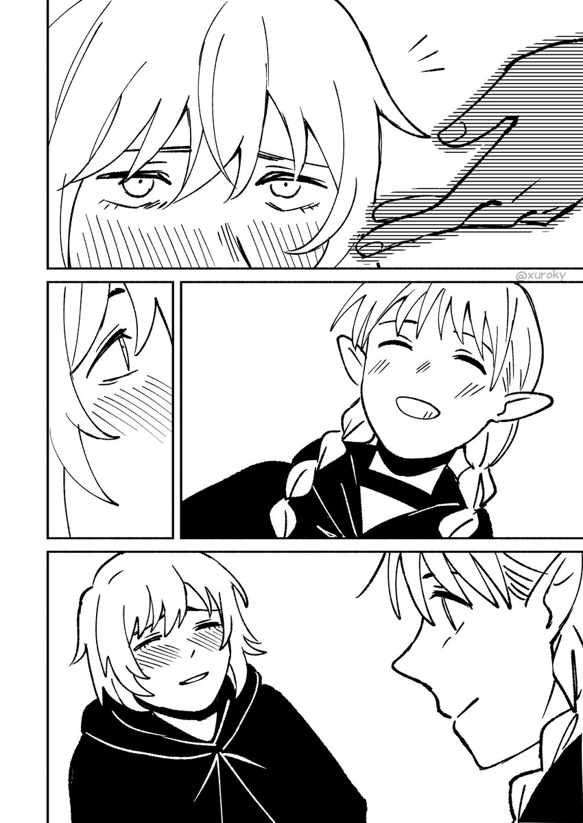 Seeing her makes life feel just a little bit easier #farcille #DeliciousinDungeon 