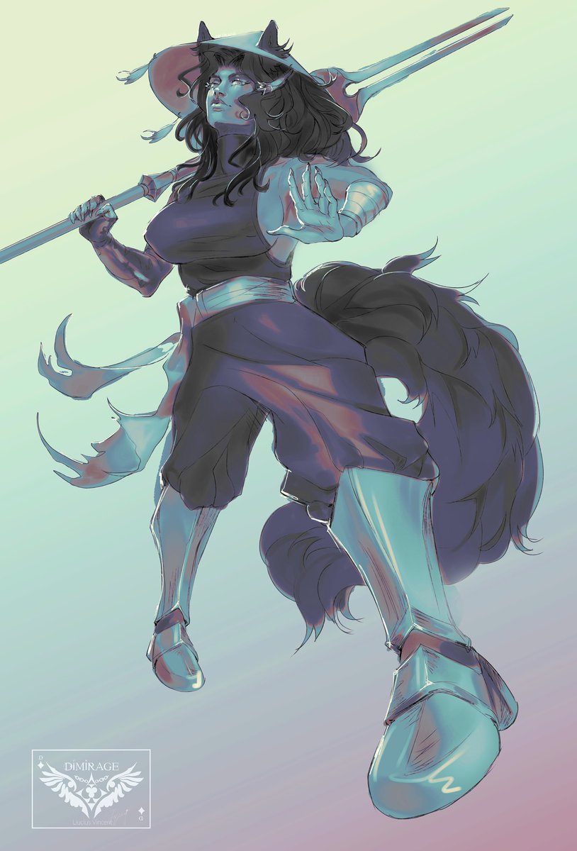 illustration for a client

#digitalart #fantasy #oc #kitsune