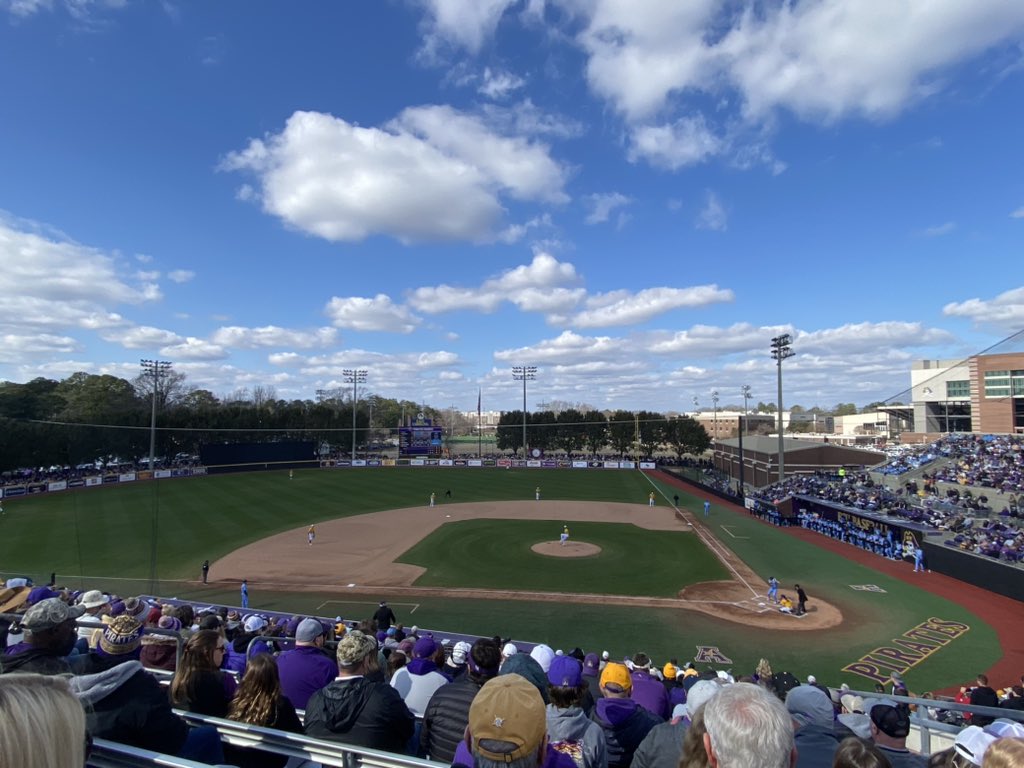 LET’S GOOOO!!! @ECUBaseball