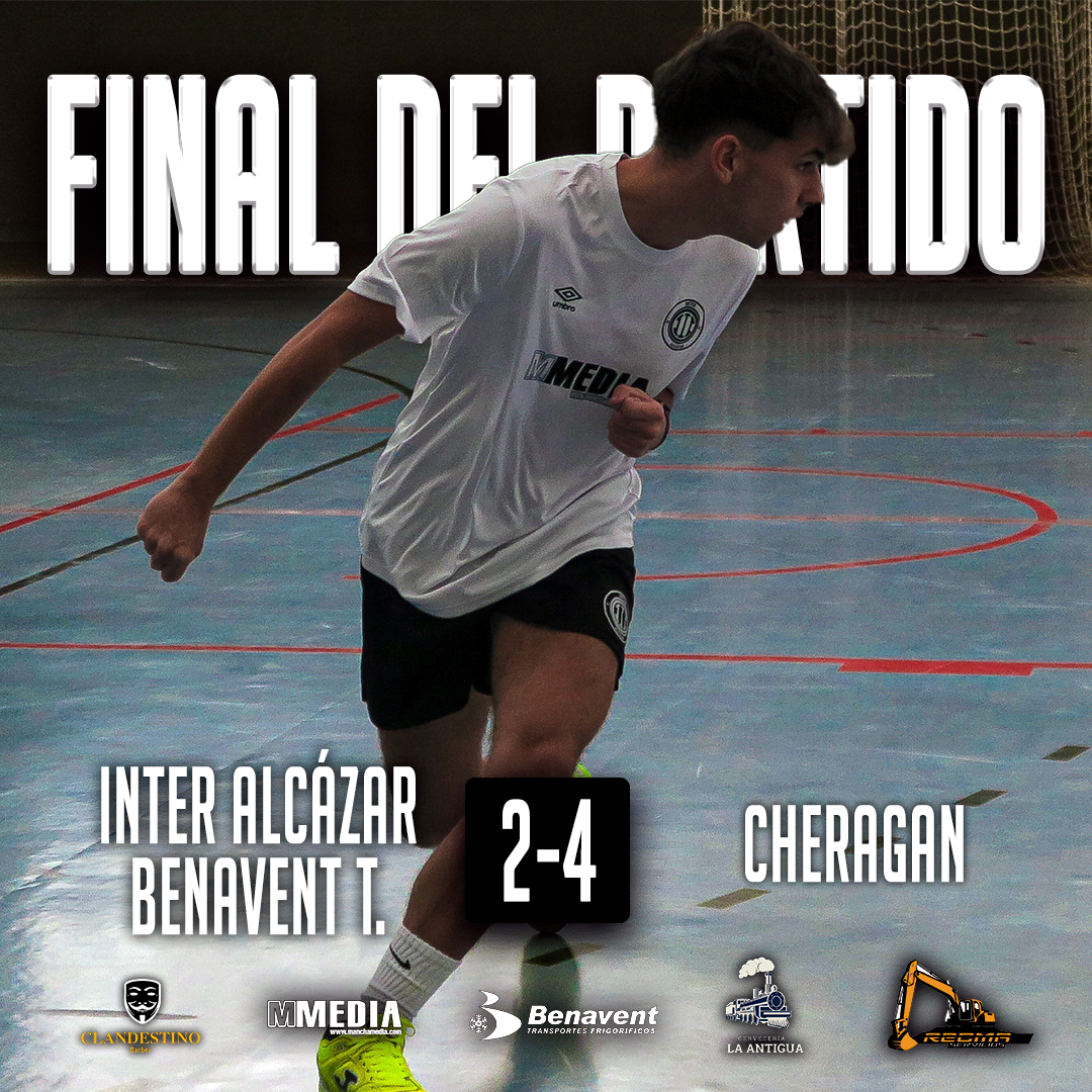 InterAlcazar's tweet photo. Final del partido contra Cheragan. 

Seguimos trabajando, La próxima jornada volveremos más fuertes.

#123Interalcazar https://t.co/GRqaJ5WLKG