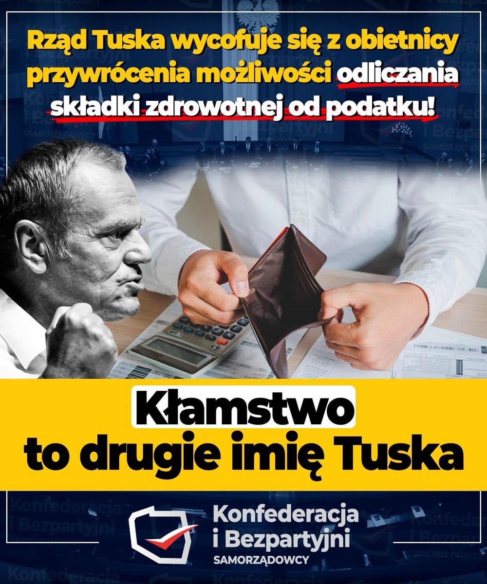 Mnie to nie dziwi, ale zastanawiam się, co teraz czują ludzie, którzy zagłosowali na Koalicję Obywatelską, licząc na realizację tego typu obietnic...

Mam nadzieję, że to zapamiętacie i przy następnych wyborach do Sejmu podejmiecie już słuszny wybór 😉