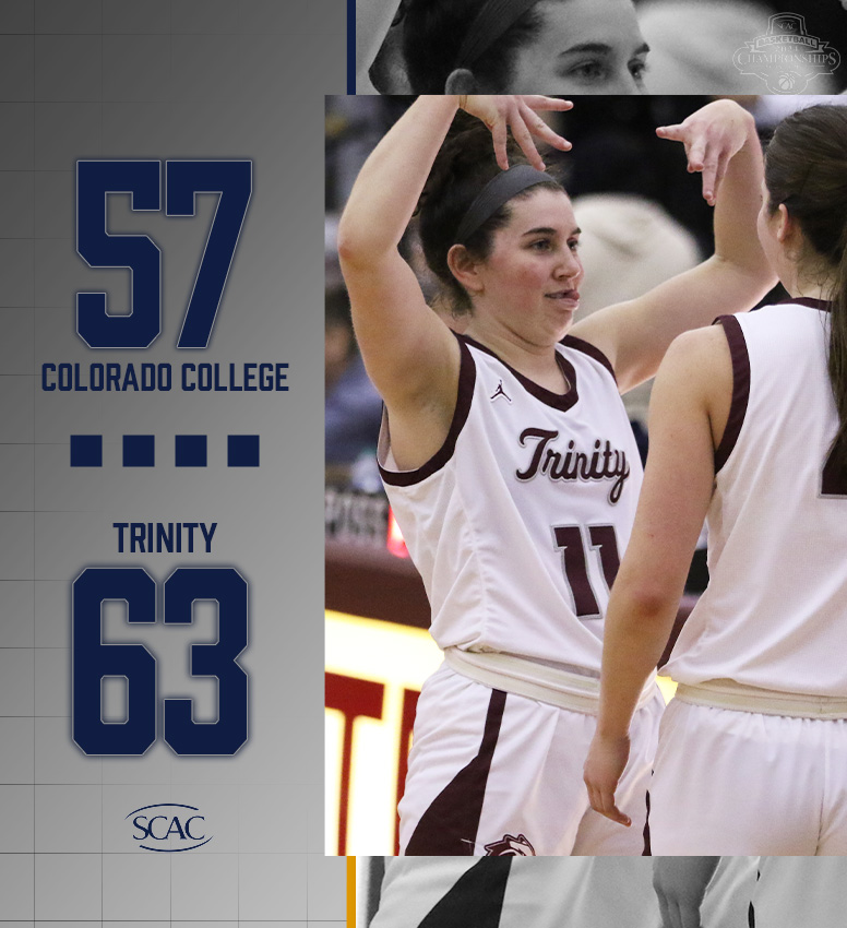 4⃣ for 4⃣

The <a href="/TrinityUTigers/">Trinity Athletics</a> are your 2024 #SCAC Women's Basketball Champions.  

#SCACChamps #SCACWBB #d3hoops #DII50