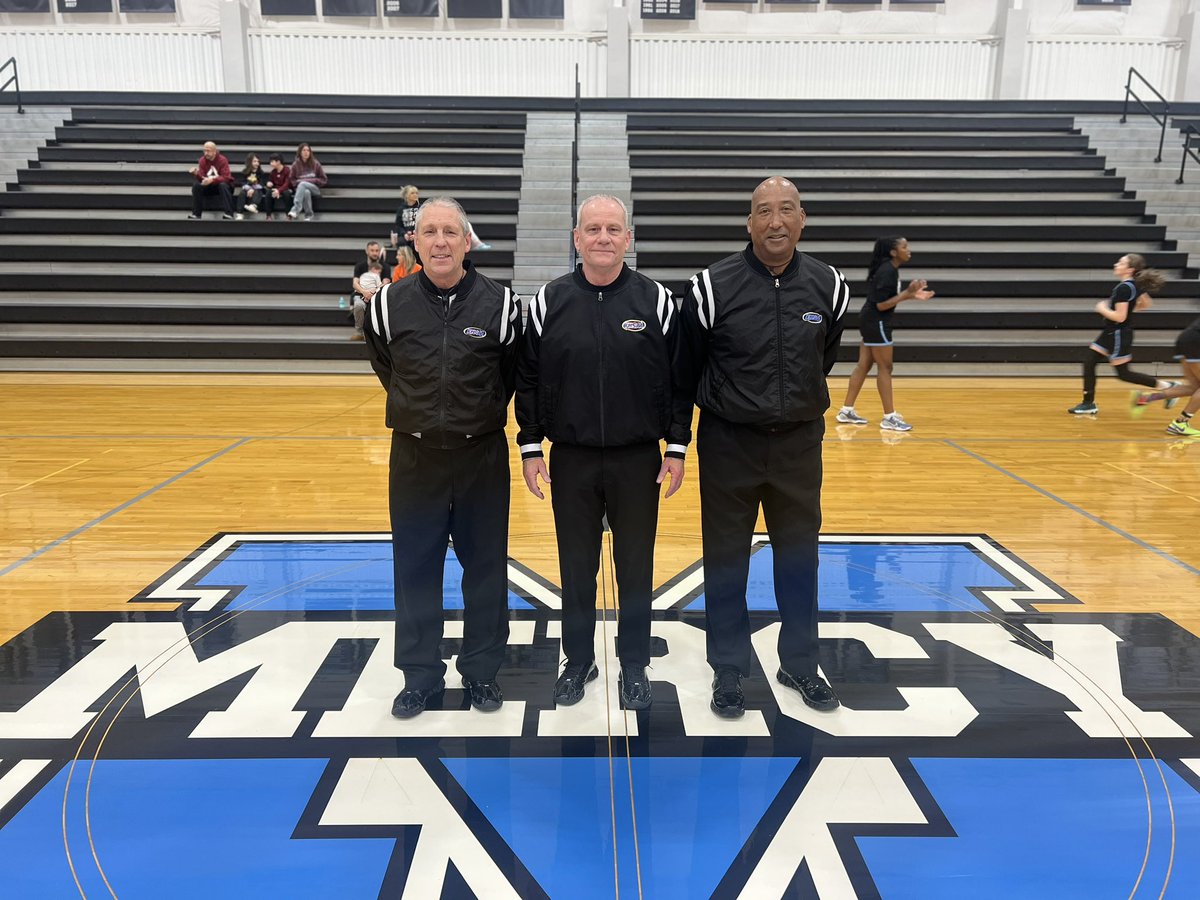We are ready to tip in the first game of the 24th District Tournament. We’d like to give a quick shout out to our officials for today’s game between the Lady Chargers of J-Town and the Lady Tigers of Fern Creek. Thank you, Todd LaFollette, George Demic & Marc Johnson!