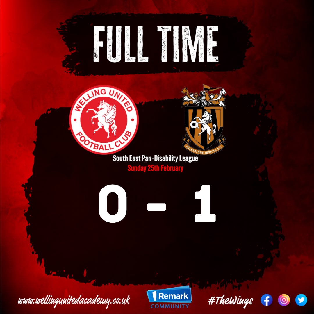 Disappointed with the result today, but proud of the team’s effort in such a tough game. We’ll keep pushing forward! #WingsFamily #WeAreWings #AllInThisTogether #WellingUnited #WUDFC