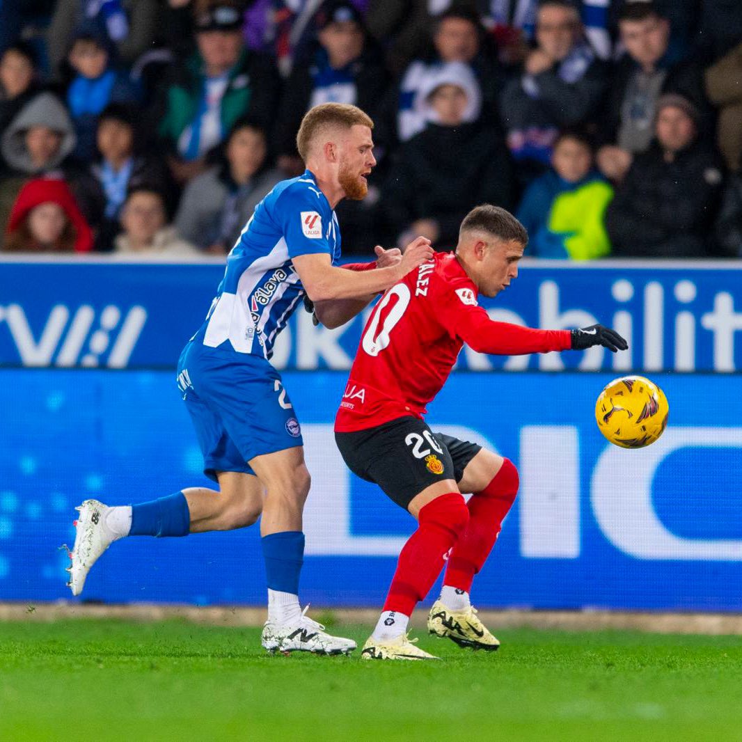 Volvemos a sumar de nuevo en casa. Seguimos @Alaves 💪🏻🔵⚪️