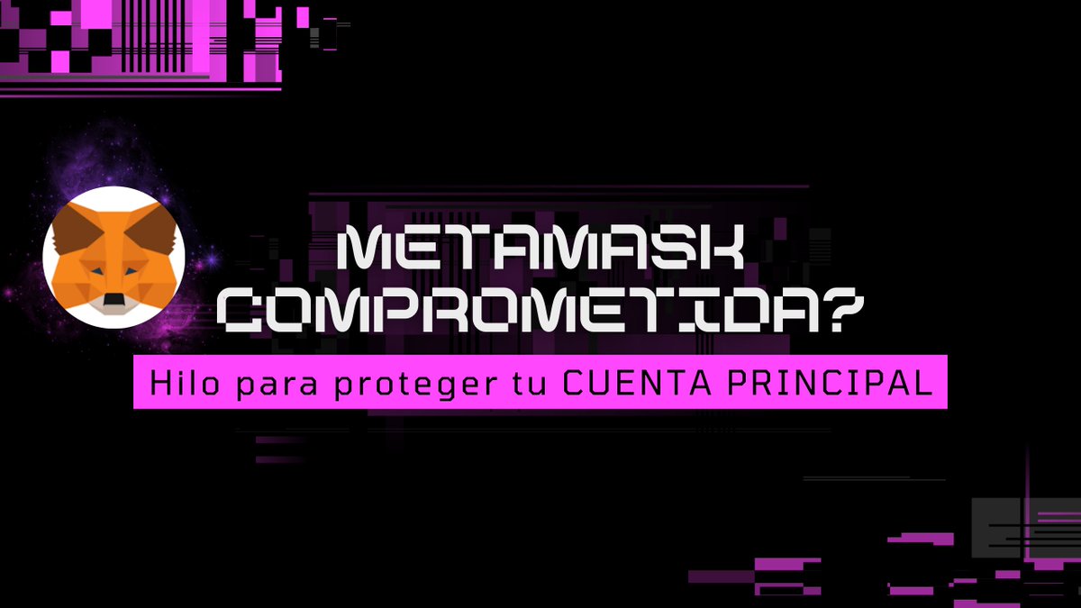 🦊Tenes tu #Metamask comprometida con contratos maliciosos?

Como están #CriaturasWeb3?

Armo #Hilo de como crear cuentas de metamask

Con esas #Wallets podemos firmar contratos de dudosa procedencia sin comprometer los activos de la cuenta principal

Cuidado donde entramos!!

🧵