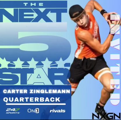 Thank you @TheSHOWByNXGN for invite to the next 5⭐️ camp. @Rivals @MikeRoach247 @DRR_Recruiting @RyanRaiderFB @darrius_shaw @its_tgriffin @milwee4 @dctf @TXTopTalent @QBHitList