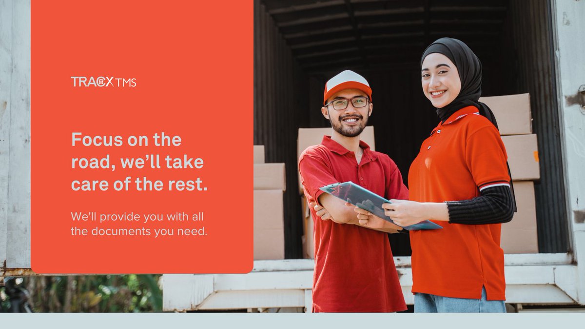 TracxSystems's tweet image. Whether you&apos;re new to the world of transport or a seasoned pro, TracxTMS is here to make your life smoother and more efficient. 

________________

#WhenEfficiencyMatters #TracxTMS #TransportationSoftware #trucking #supplychain #supplychaintechnology #logistics