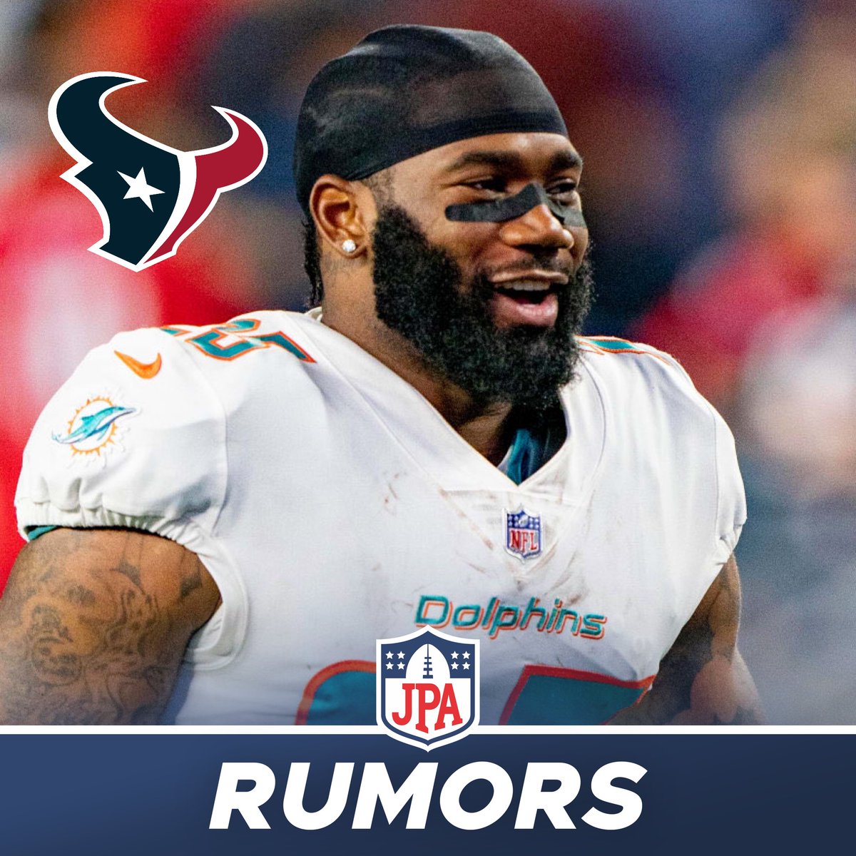 jasrifootball's tweet image. 𝗥𝗨𝗠𝗢𝗥𝗦: Xavien Howard reportedly has interest in joining the #Texans once his release from the #Dolphins become official, per @Djbienaime 

“From people I trust Xavien Howard has interest in joining the Texans. He’s from Houston. From the Texans side it’s TBD.”