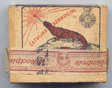 'Vulkan' matches, Kuldiga, 1920s - 1930s. #Latvia #Baltics