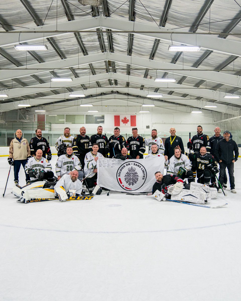 #SoldierOn is thrilled to once again be partnering with the @EdmontonOilers and the Oilers Alumni Association for the #SoldierOn Hockey Camp at the Rogers Place in Edmonton, Alberta!    

Special thanks to the @EdmontonOilers and the Alumni for their continued support of the